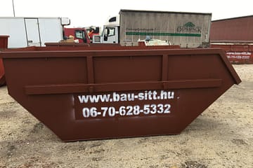 Konténer hulladék számára, bérléshez